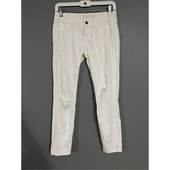 Bullhead White High Rise Skinny Jeans Size 1 - Picture 1 of 5